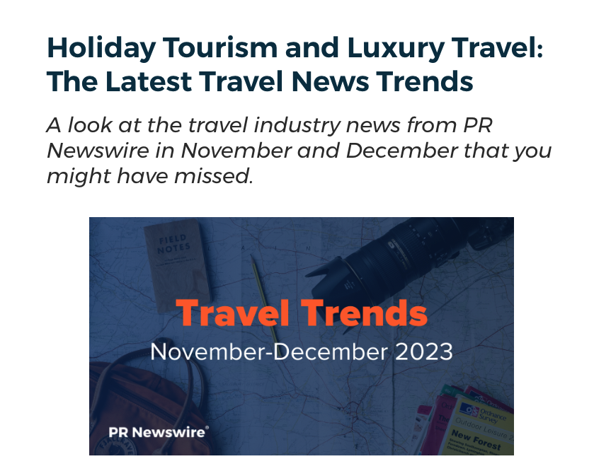 data-driven report press release example