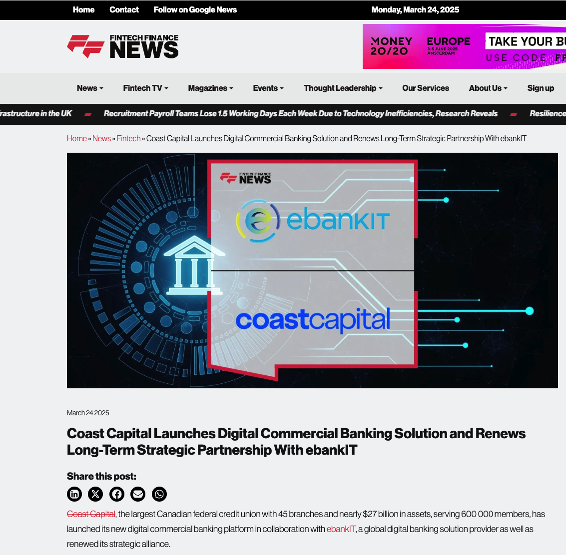 fintech finance news