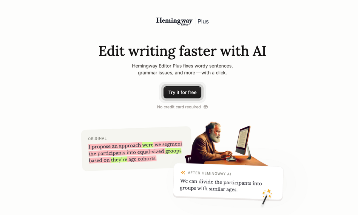 hemingway editor
