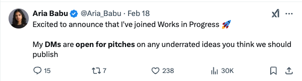 journalist tweeting my DMs are open