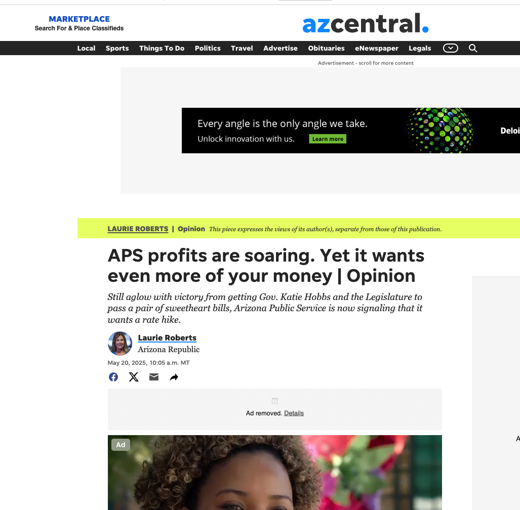 az central laurie roberts