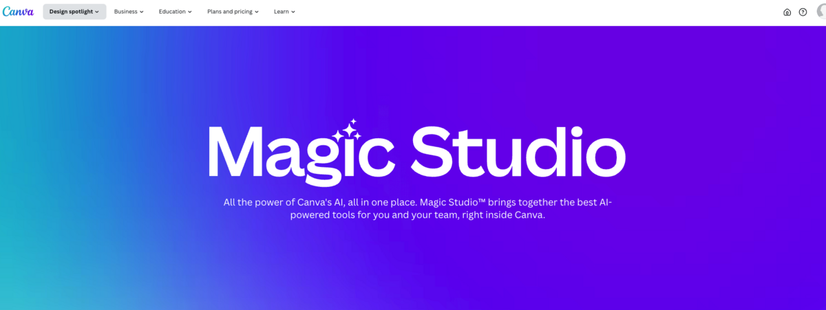 canva magic studio