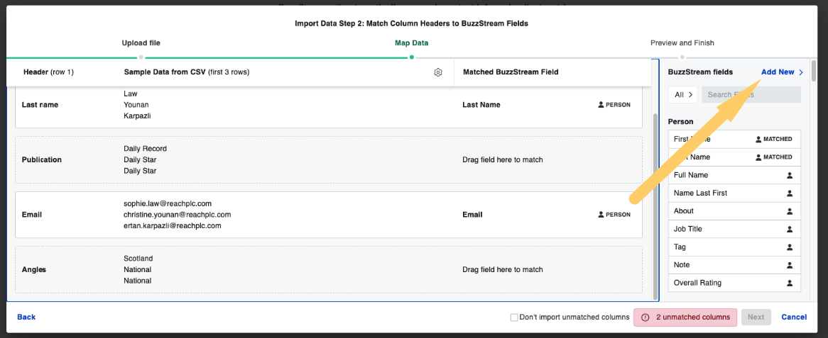 mark creates a custom field called angle