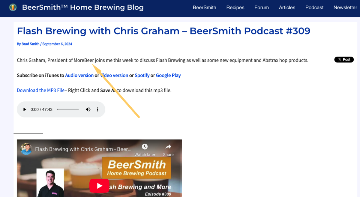 morebeer podcast