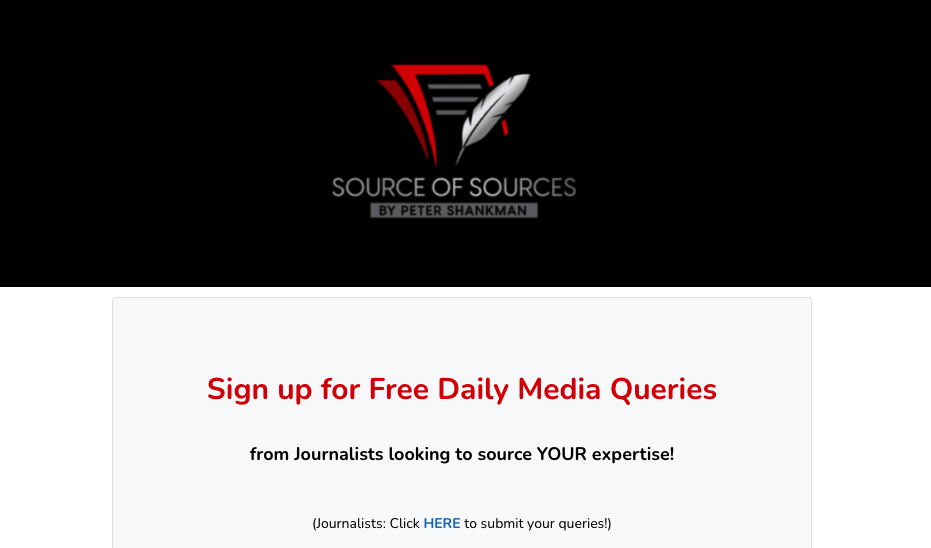 source of sources home