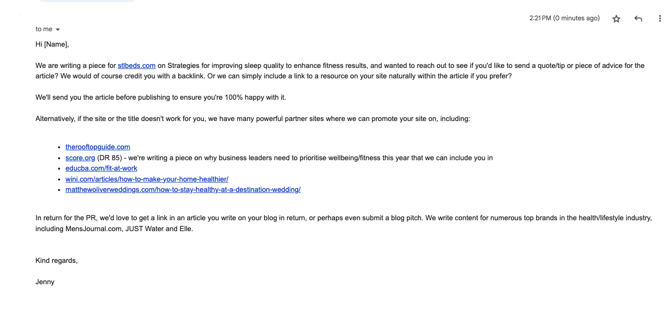 stl beds link exchange