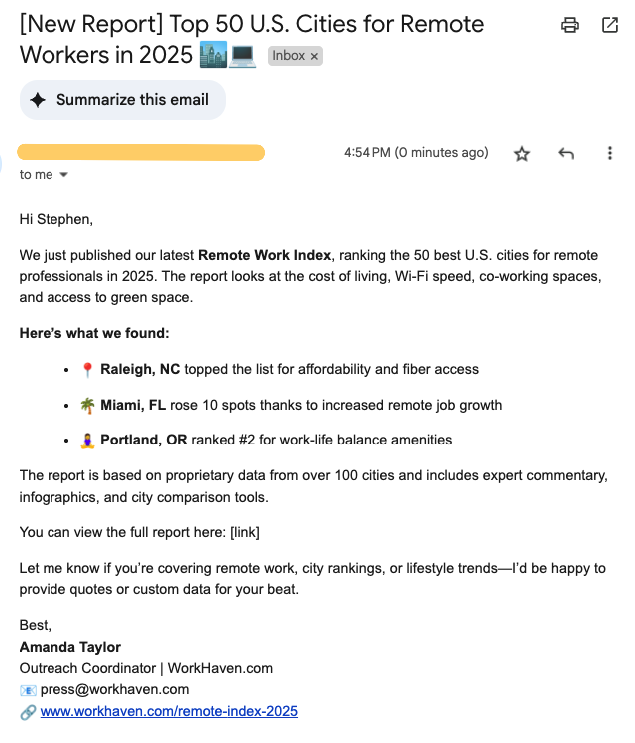 top us cities for remote workers pitch