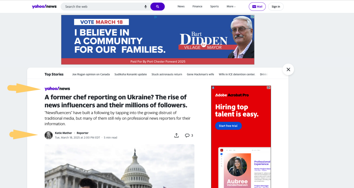 yahoo news katie mather